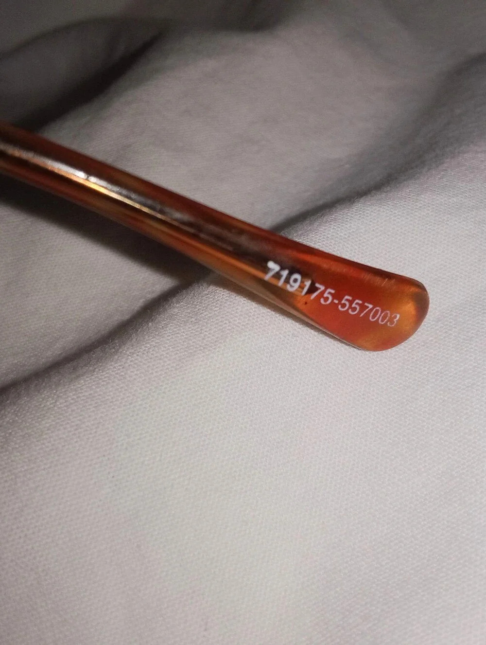 Designer Frameless Sunglasses Reflective Coating Brown Fade Lens